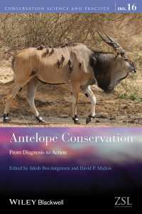 Antelope Conservation : From Diagnosis to Action