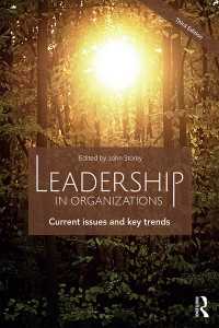 組織におけるリーダーシップ（第３版）<br>Leadership in Organizations : Current Issues and Key Trends（3）