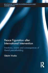 国際介入後の平和の醸成<br>Peace Figuration after International Intervention : Intentions, Events and Consequences of Liberal Peacebuilding