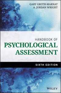 心理アセスメント・ハンドブック（第６版）<br>Handbook of Psychological Assessment（6）