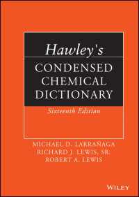 Hawley実用化学辞典（第１６版）<br>Hawley's Condensed Chemical Dictionary（16）