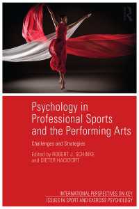 Psychology in Professional Sports and the Performing Arts : Challenges and Strategies