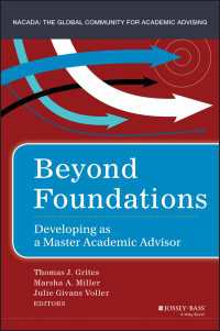 Beyond Foundations : Developing as a Master Academic Advisor