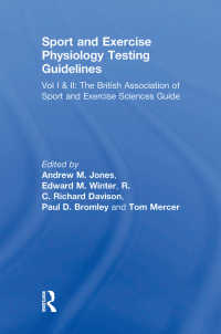 Sport and Exercise Physiology Testing Guidelines : The British Association of Sport and Exercise Sciences Guide