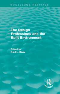 Routledge Revivals: The Design Professions and the Built Environment (1988)