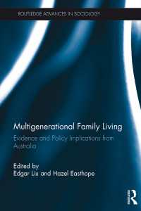 Multigenerational Family Living : Evidence and Policy Implications from Australia