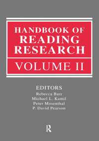 Handbook of Reading Research, Volume II
