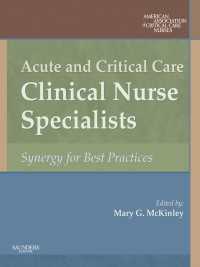 Acute and Critical Care Clinical Nurse Specialists : Synergy for Best Practices