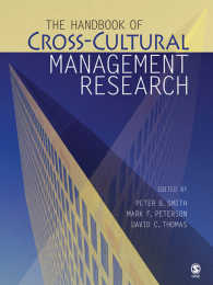 異文化経営研究ハンドブック<br>The Handbook of Cross-Cultural Management Research
