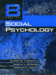 Social Psychology（Eighth Edition）