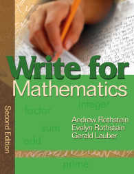Write for Mathematics（Second Edition）