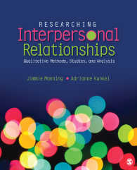 対人関係研究の方法<br>Researching Interpersonal Relationships : Qualitative Methods, Studies, and Analysis