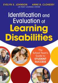 Identification and Evaluation of Learning Disabilities : The School Team’s Guide to Student Success