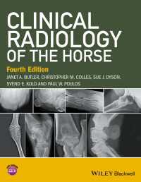 馬の臨床放射線医学（第４版）<br>Clinical Radiology of the Horse（4）