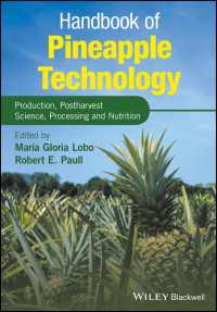パイナップル技術ハンドブック<br>Handbook of Pineapple Technology : Production, Postharvest Science, Processing and Nutrition
