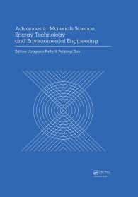 Advances in Materials Sciences, Energy Technology and Environmental Engineering : Proceedings of the International Conference on Materials Science, Energy Technology and Environmental Engineering, MSETEE 2016, Zhuhai, China, May 28-29, 2016