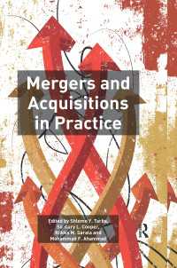 M&Aの実務<br>Mergers and Acquisitions in Practice