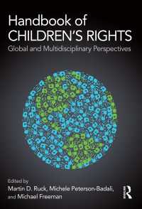 児童の権利ハンドブック<br>Handbook of Children's Rights : Global and Multidisciplinary Perspectives