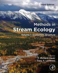 河川生態学の調査法（第３版・第１巻）<br>Methods in Stream Ecology : Volume 1: Ecosystem Structure（3）