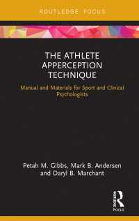 The Athlete Apperception Technique : Manual and Materials for Sport and Clinical Psychologists