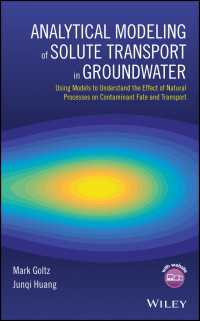 地下水の溶質輸送分析モデル<br>Analytical Modeling of Solute Transport in Groundwater : Using Models to Understand the Effect of Natural Processes on Contaminant Fate and Transport