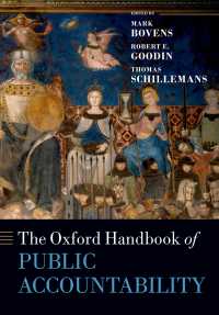 オックスフォード公的アカウンタビリティ・ハンドブック<br>The Oxford Handbook of Public Accountability