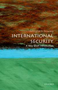 VSI国際安全保障<br>International Security: A Very Short Introduction