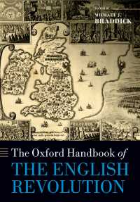 オックスフォード版　イギリス革命ハンドブック<br>The Oxford Handbook of the English Revolution