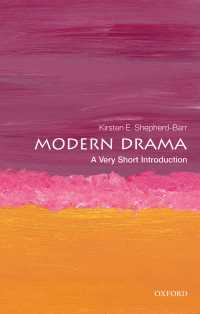 VSI近代劇<br>Modern Drama: A Very Short Introduction