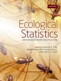 生態統計学（テキスト）<br>Ecological Statistics : Contemporary theory and application