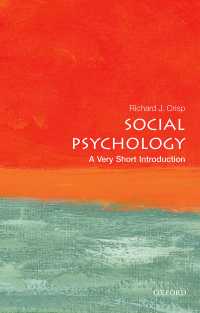 VSI社会心理学<br>Social Psychology: A Very Short Introduction