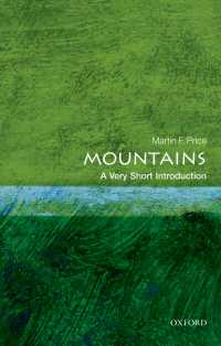 VSI山の地理学<br>Mountains: A Very Short Introduction