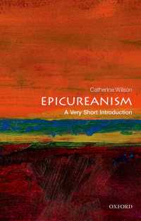 VSIエピクロス主義<br>Epicureanism: A Very Short Introduction