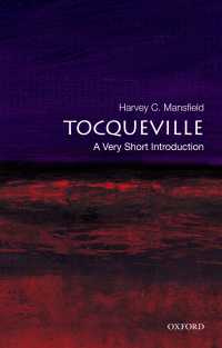 VSIトクヴィル<br>Tocqueville: A Very Short Introduction