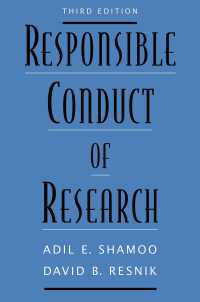倫理的科学研究の手引き（第３版）<br>Responsible Conduct of Research（3）