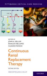 Continuous Renal Replacement Therapy（2）