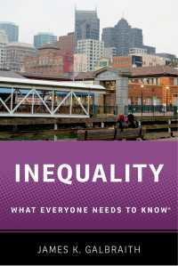 誰もが知っておきたい不平等<br>Inequality : What Everyone Needs to Know&reg;
