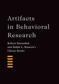 Artifacts in Behavioral Research : Robert Rosenthal and Ralph L. Rosnow's Classic Books