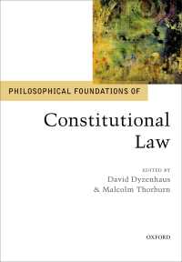 憲法の哲学的基盤<br>Philosophical Foundations of Constitutional Law