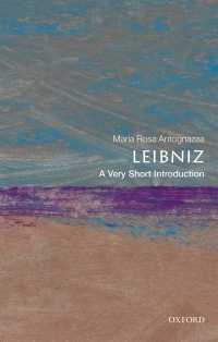 VSIライプニッツ<br>Leibniz: A Very Short Introduction