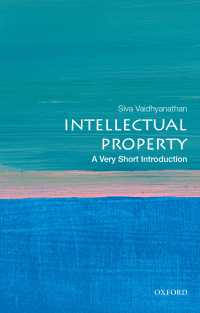 VSI知的所有権<br>Intellectual Property: A Very Short Introduction