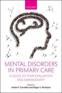 Mental Disorders in Primary Care : A Guide to their Evaluation and Management