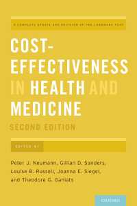 Cost-Effectiveness in Health and Medicine（2）