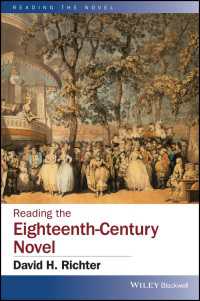 １８世紀イギリス小説読解入門<br>Reading the Eighteenth-Century Novel