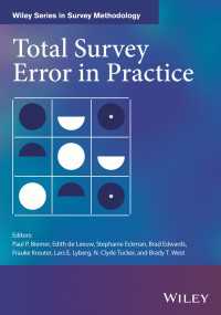 総調査誤差の実際：ビッグデータ時代の質改善<br>Total Survey Error in Practice