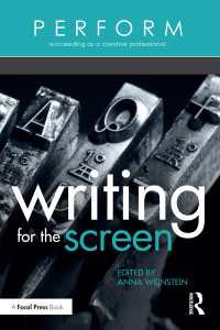 映画脚本成功術<br>Writing for the Screen