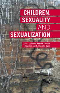 Children, Sexuality and Sexualization〈1st ed. 2015〉