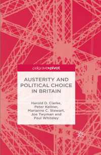 Austerity and Political Choice in Britain〈1st ed. 2015〉