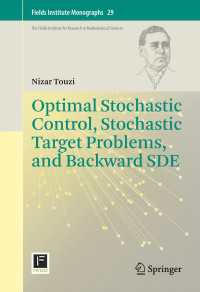 Optimal Stochastic Control, Stochastic Target Problems, and Backward SDE