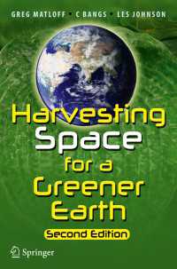 Harvesting Space for a Greener Earth〈2nd ed. 2014〉（2）